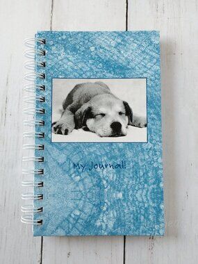 Markings by CR Gibson Hardcover Journal Labrador Spiral Bound Notebook Lined Dog